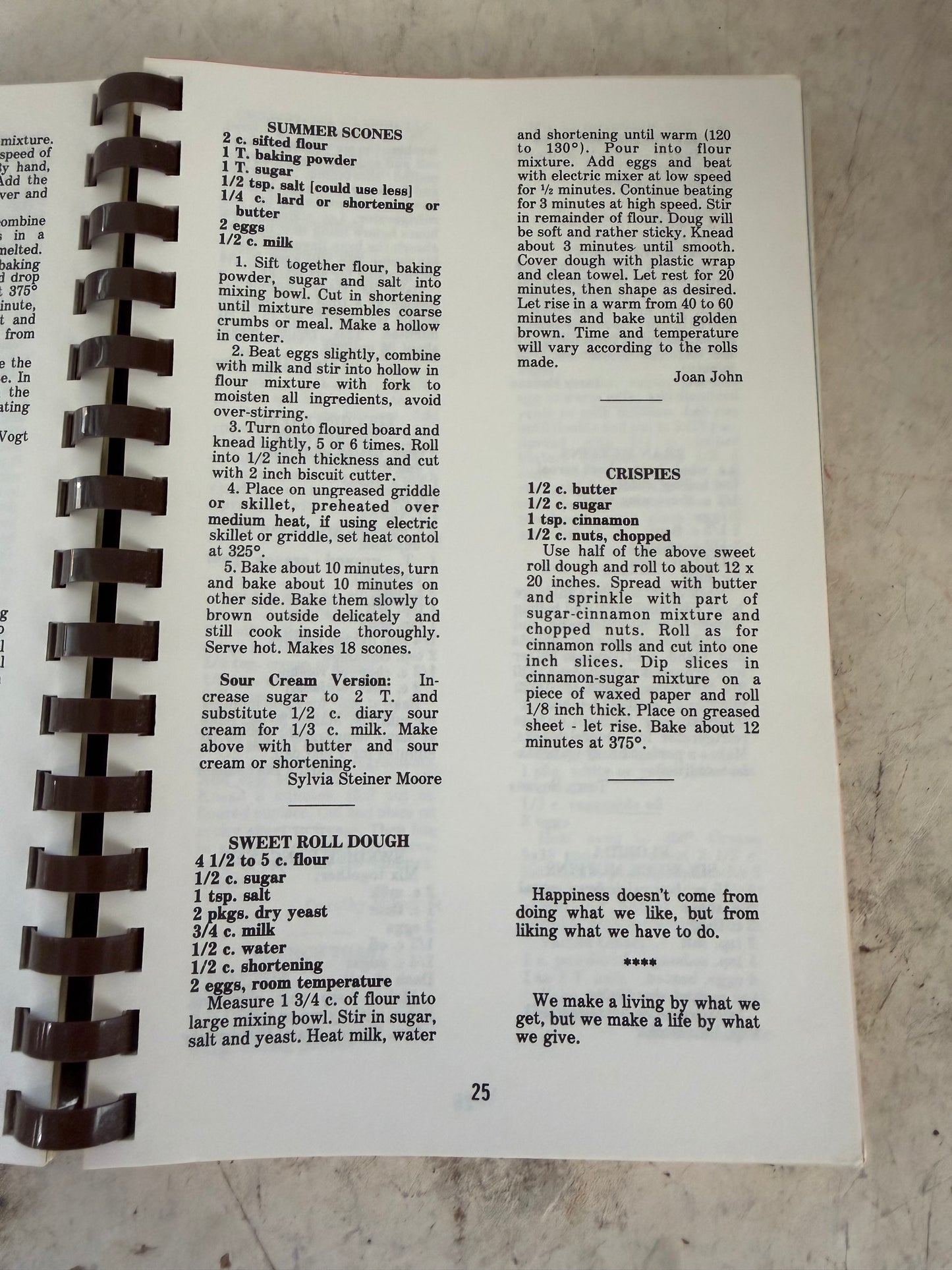 Bites and pieces, Church cookbook
