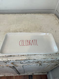 Rae Dunn Celebrate Platter