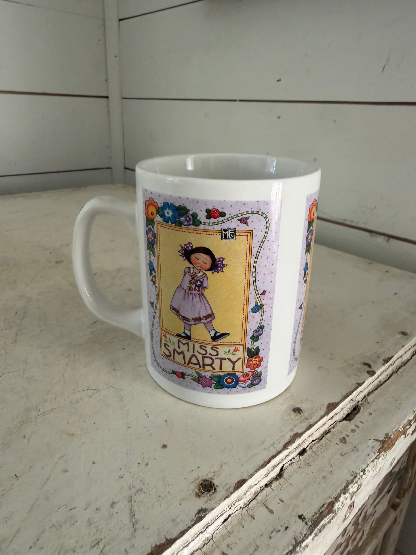 Miss Smarty Mary Englebright mug