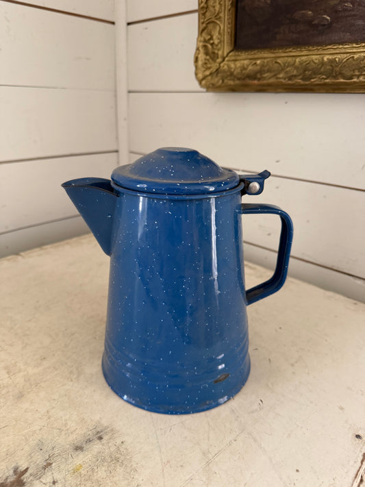 Blue Enamel Kettle