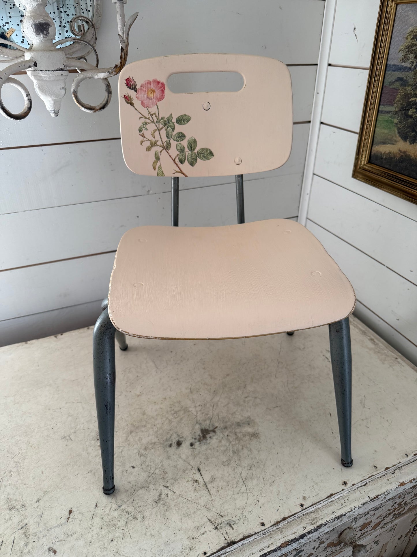 Hand Painted school chair - sold individually