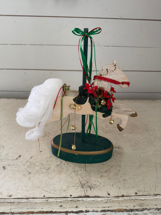 Wood Carousel Horse will get makeover