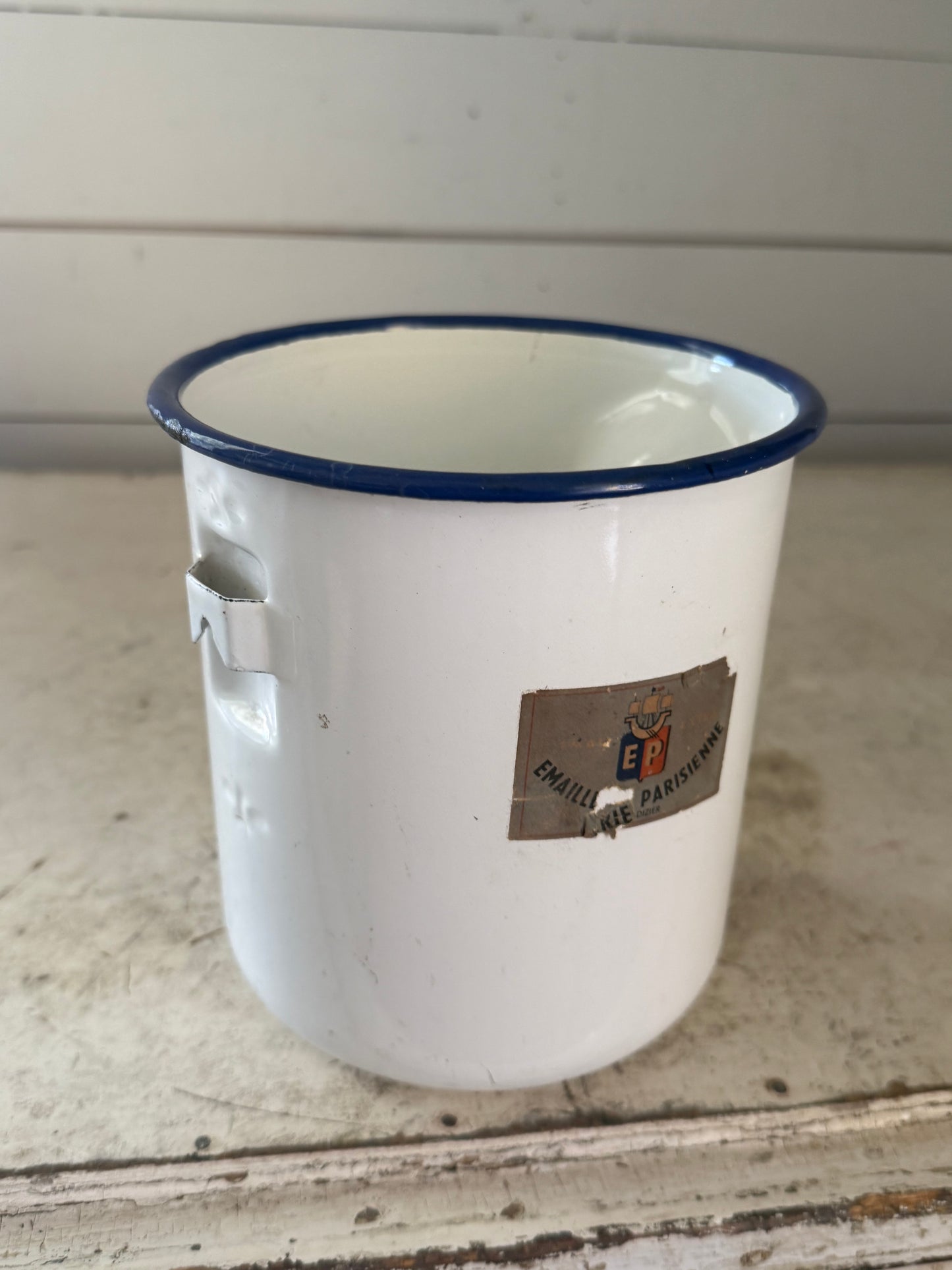 Vintage Enamel French Fat separator