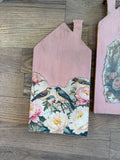 Hand Painted House Shape Art