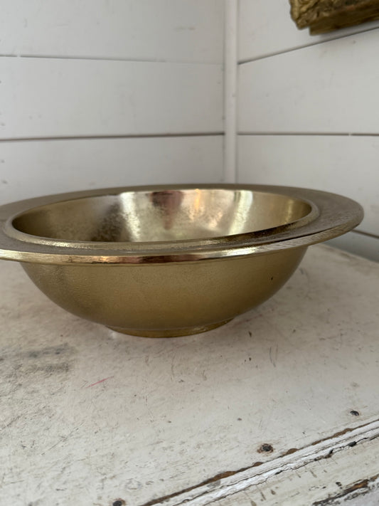 Gold Metal Bowl