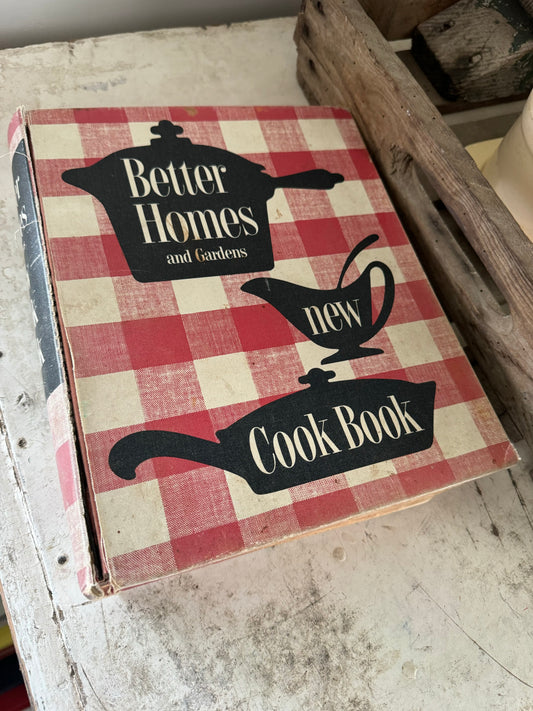 Well Used and  Loved,  Kitchen Better Homes and Gardens,  1960s  Spiral Bound Cookbook,