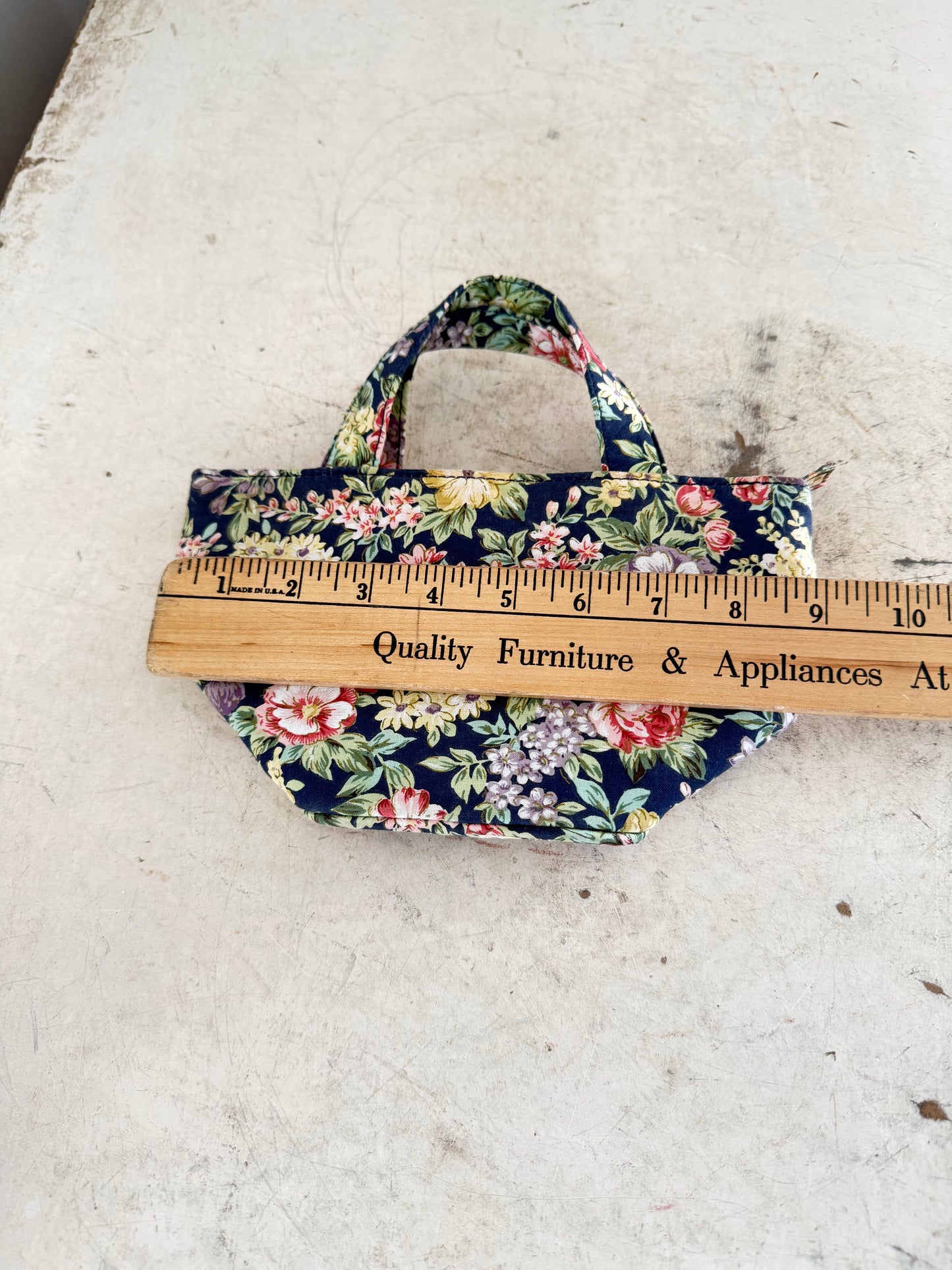 Small floral purse