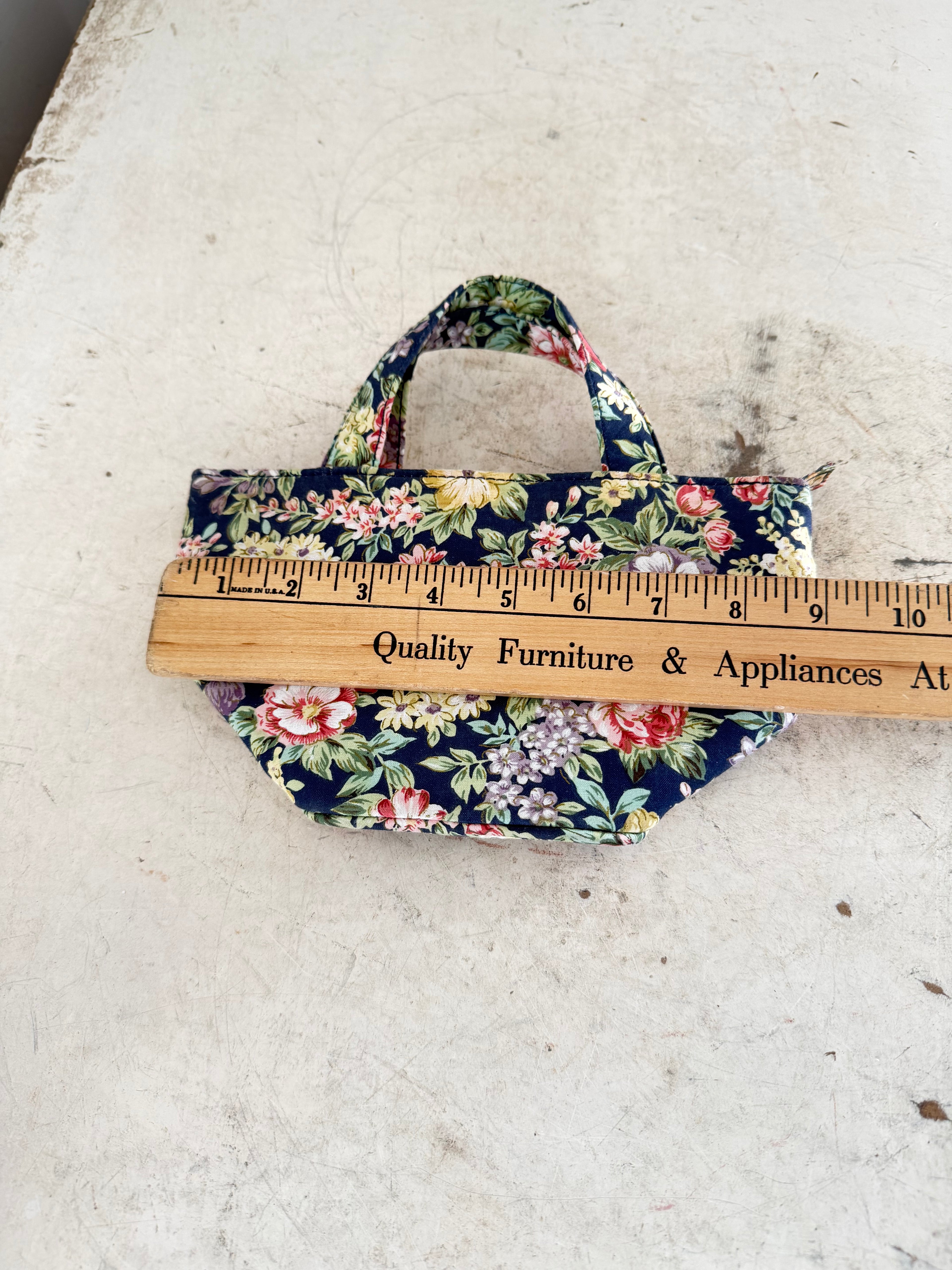 Small floral purse