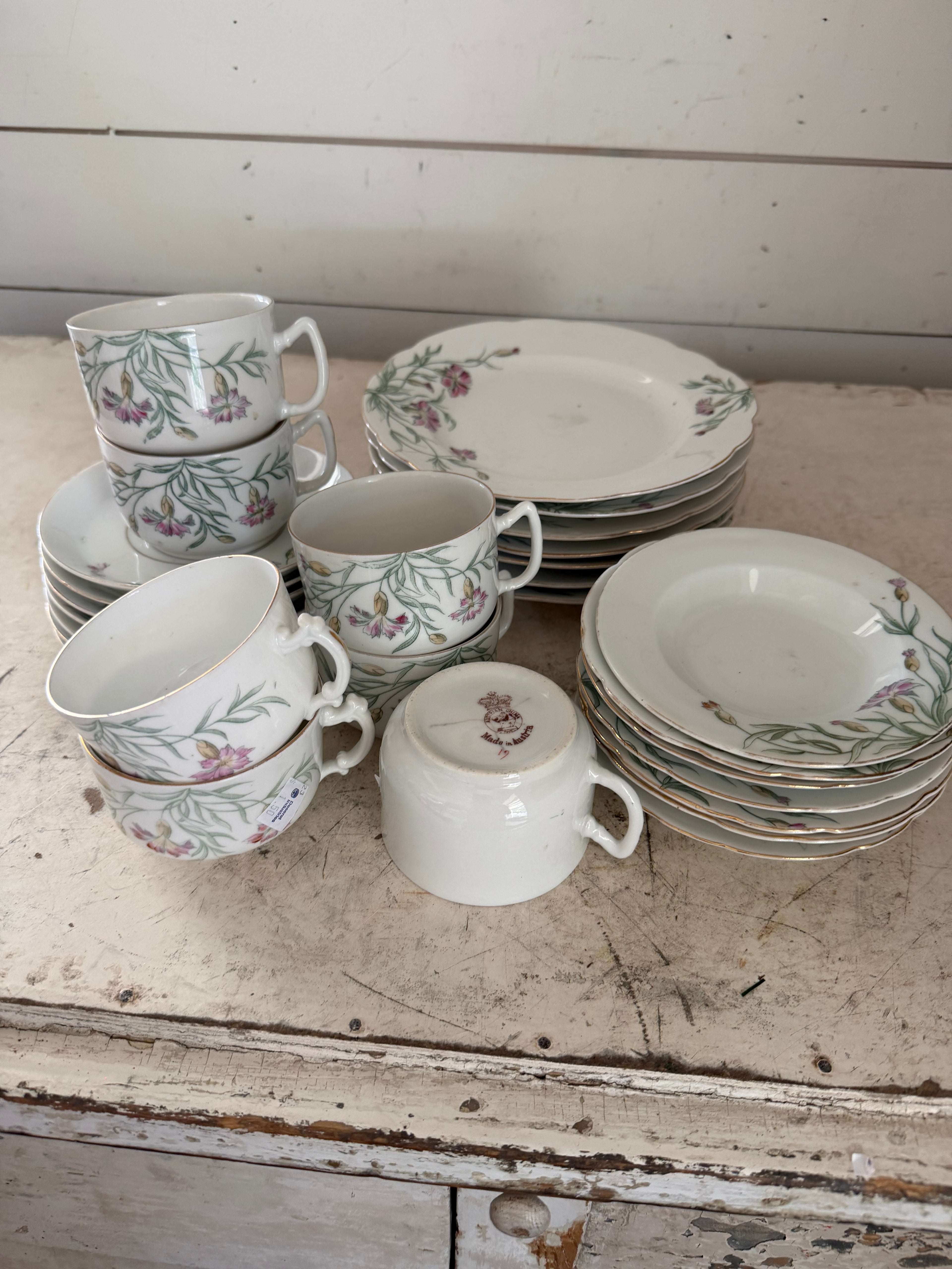 Vintage Austrian porcelain sold individually