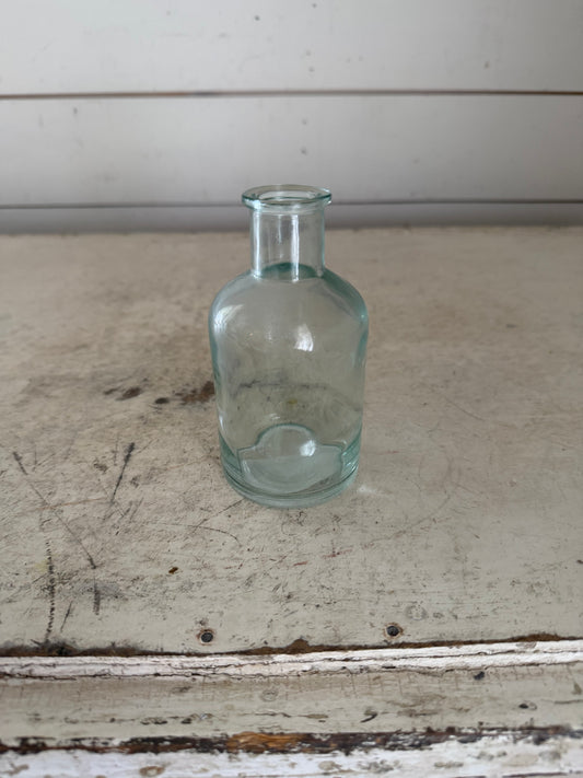 Blue Green Glass Vase