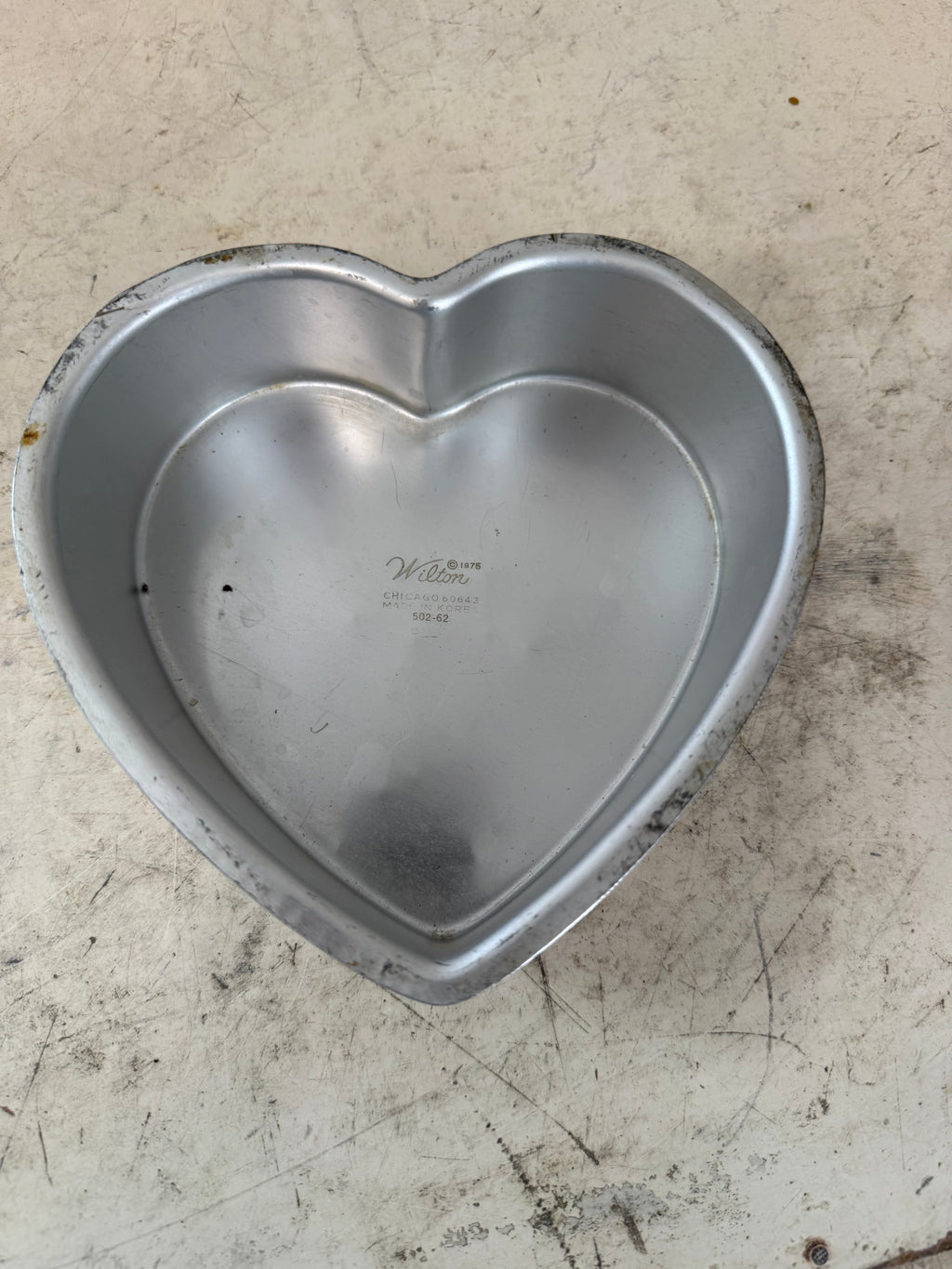 Vintage Wilton Heart Shaped cake Pans Sold Individually