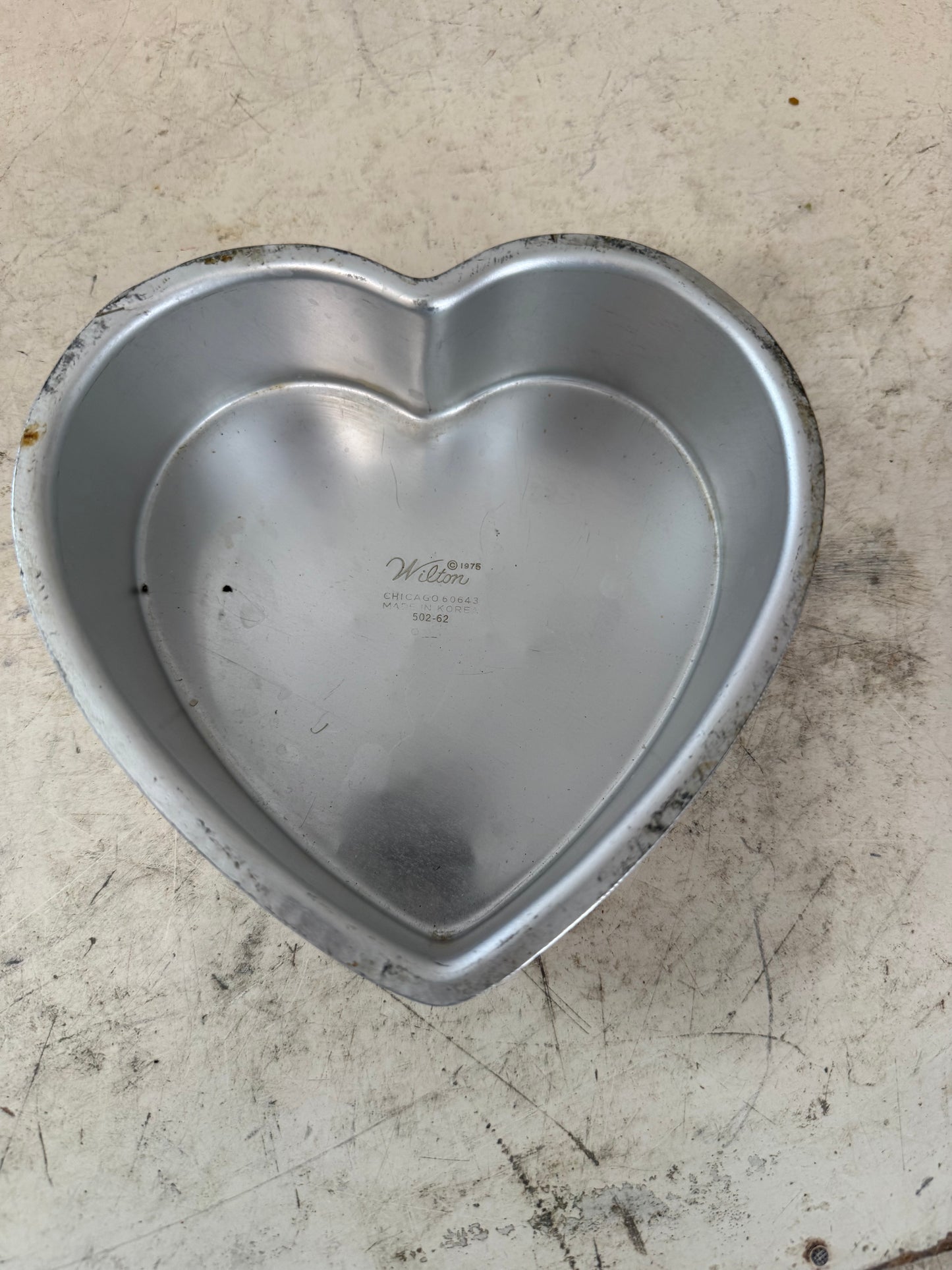 Vintage Wilton Heart Shaped cake Pans Sold Individually