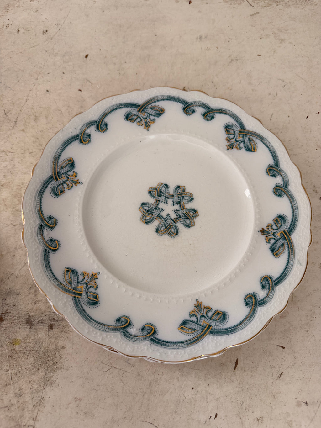Rolland Blue Green by Johnson Brothers England, dishes sold individually