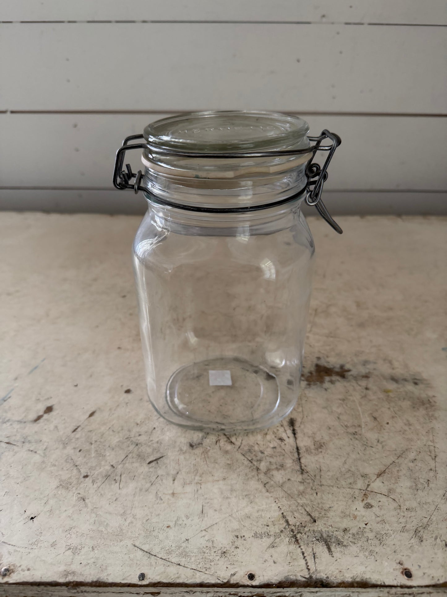 Vintage hermetic jar