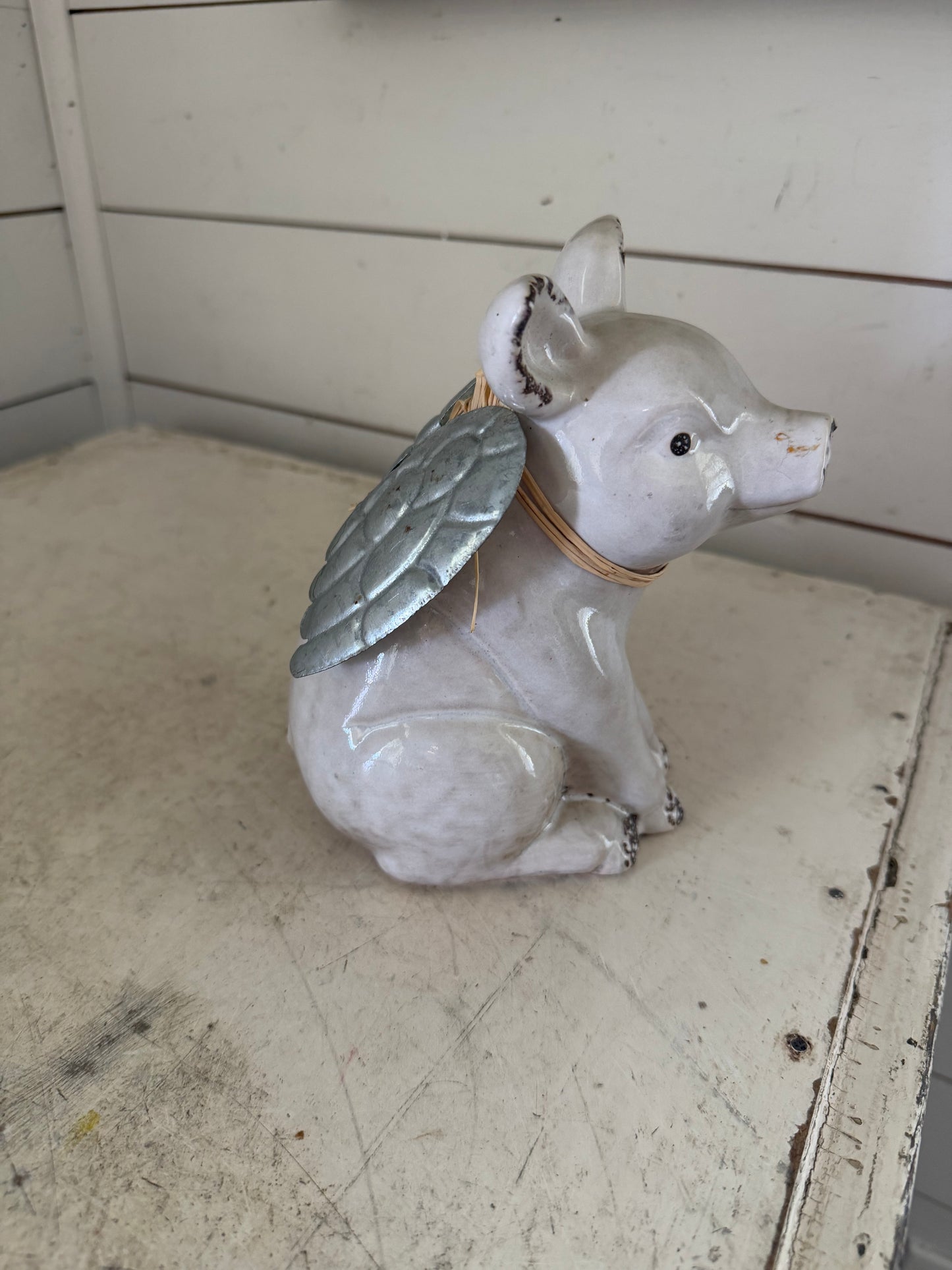 Flying pig will get makeover and wings removed