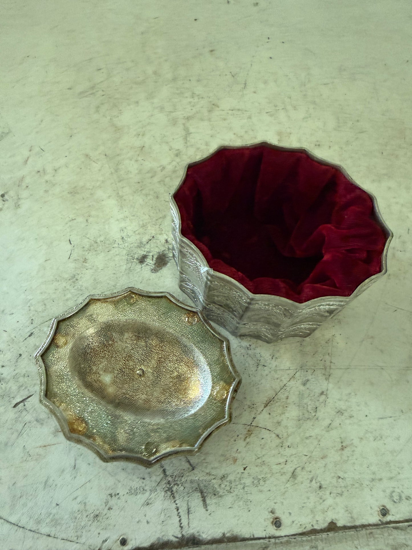 Vintage Godinger Silver Jewelry/Trinket Box