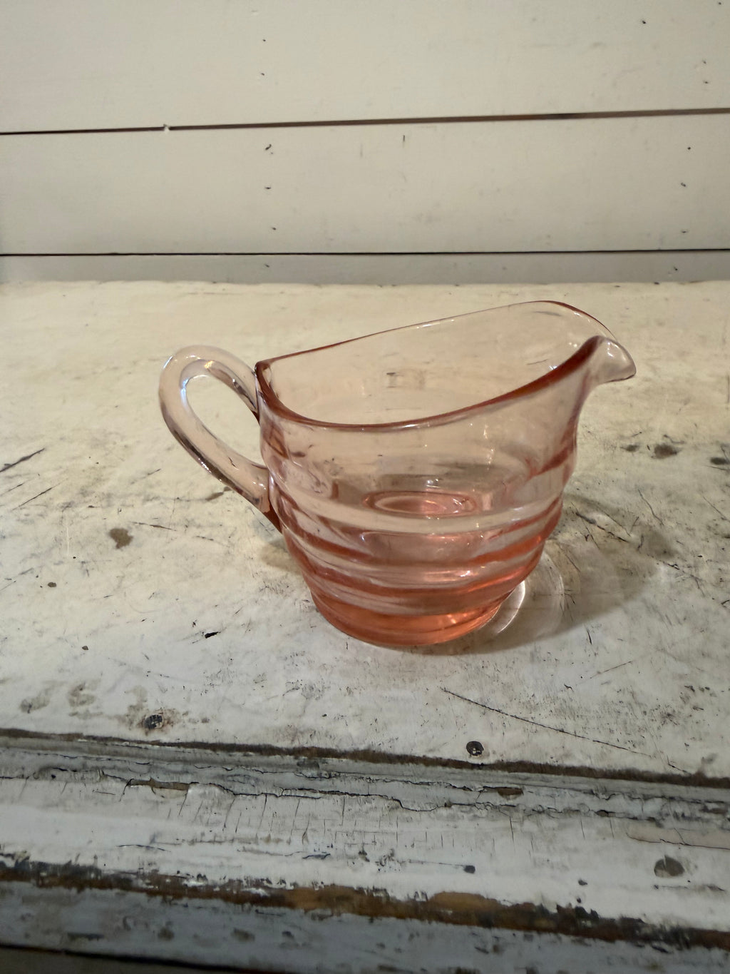 Paden City Pink Depression Glass Creamer