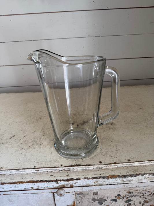 Libbey 60oz Glass Pitcher Easy Pour Flaired Lip