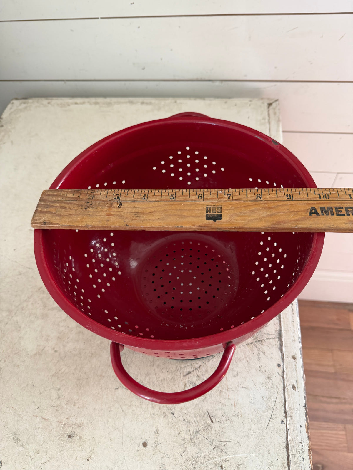 10” Red Colander