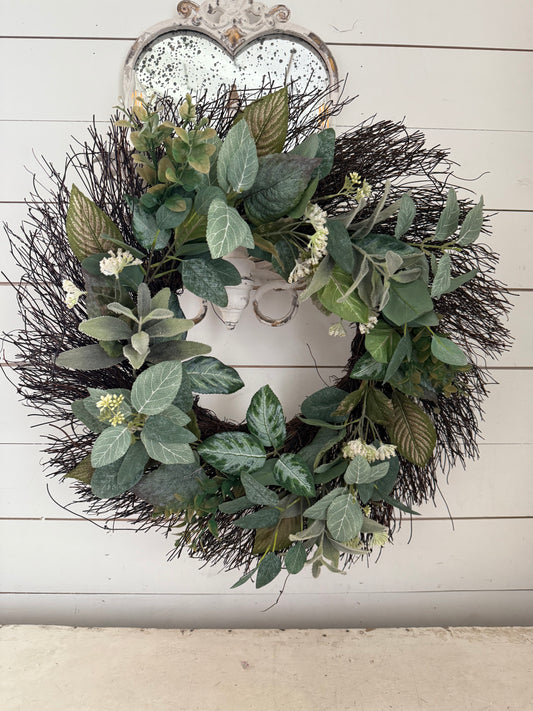 Greenery Wreath 24”