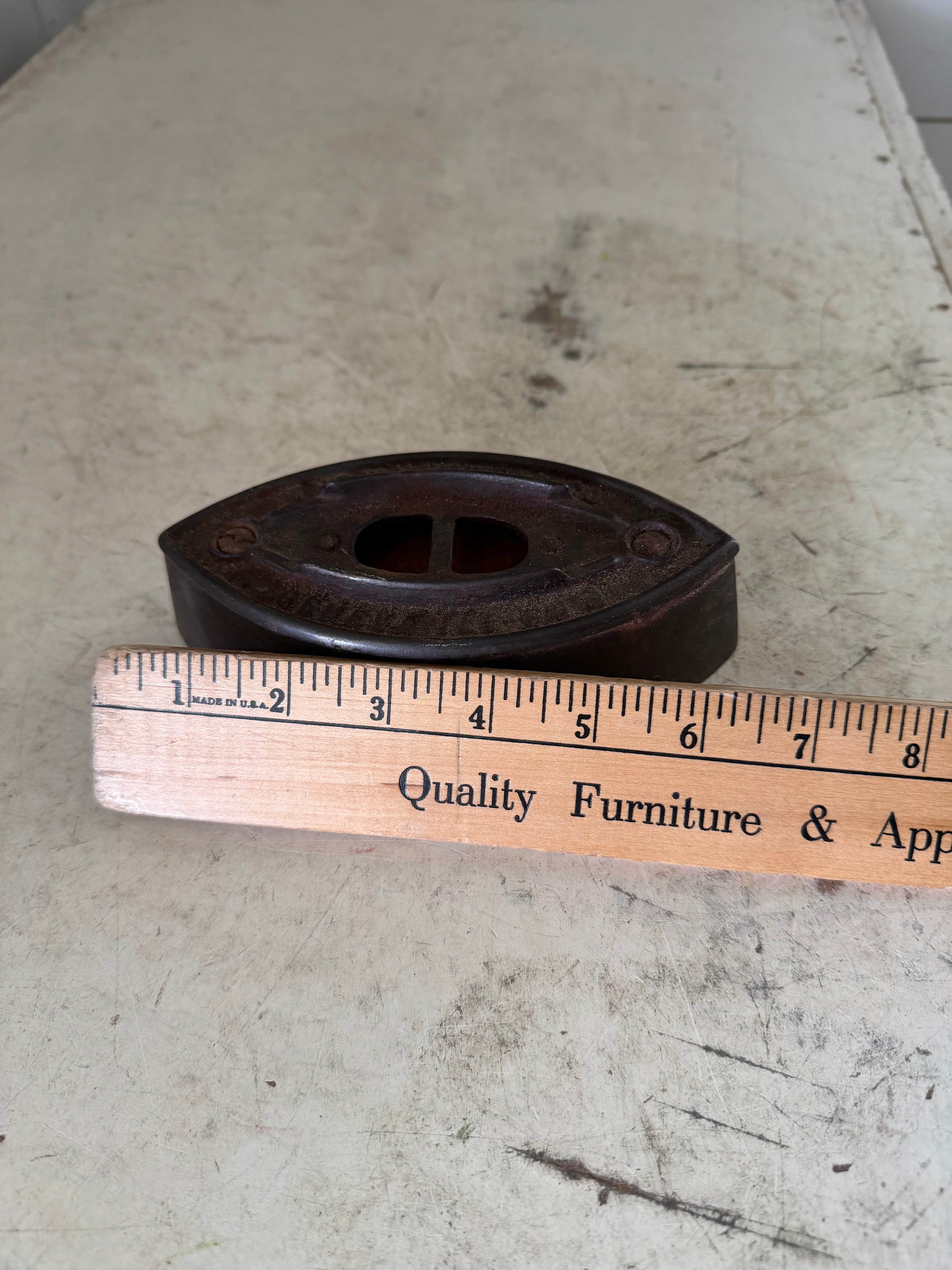 Antique Vintage Cast Iron Geneva