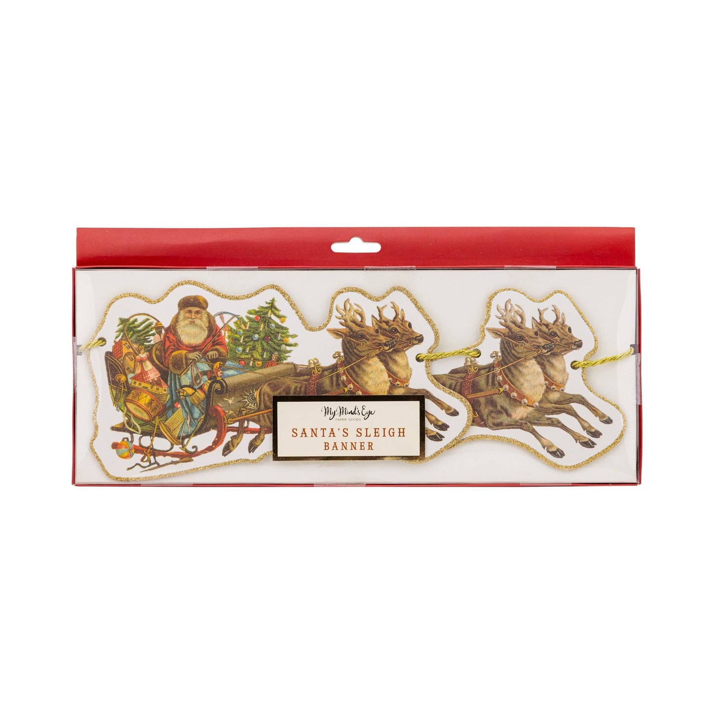 Santa's Sleigh Banner