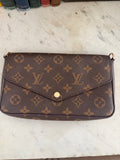 Faux Louis Vuitton Bag - No Strap