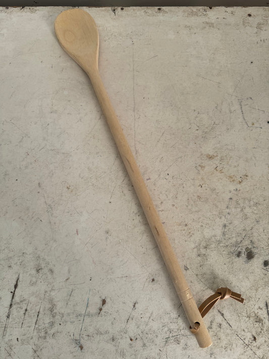 Vintage Long Wood Handled Spoon