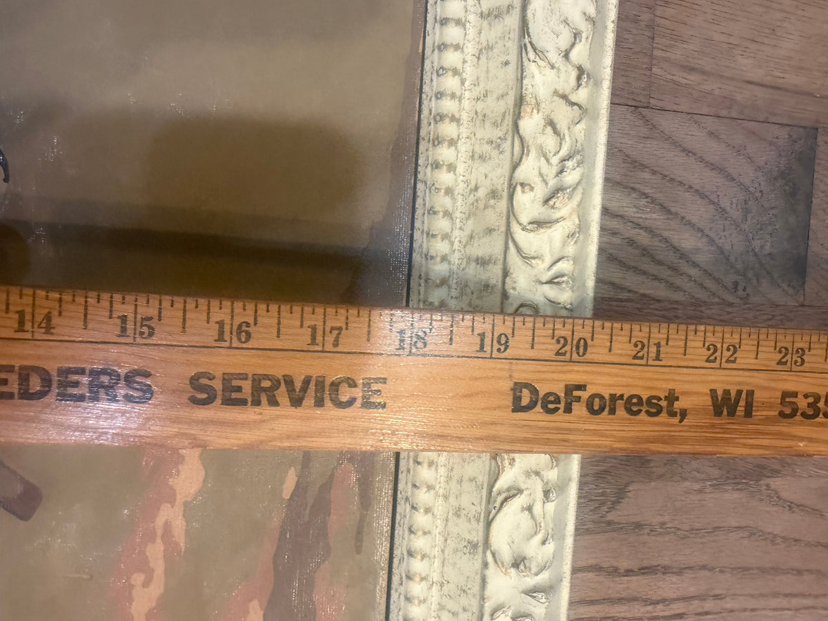 Large vintage fishermen paint by number