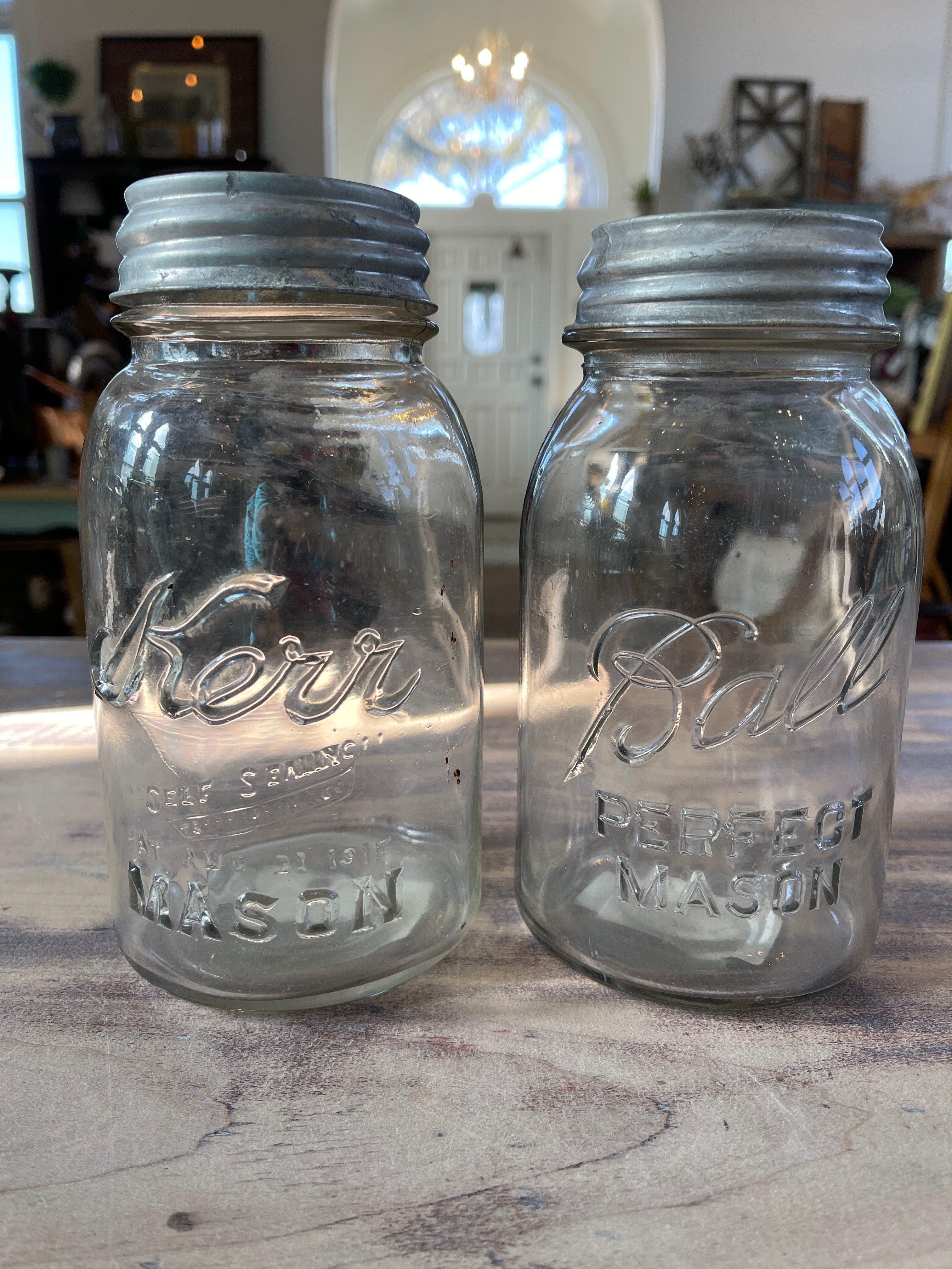 Vintage Canning Jar with Vintage Presto lid - sold individually