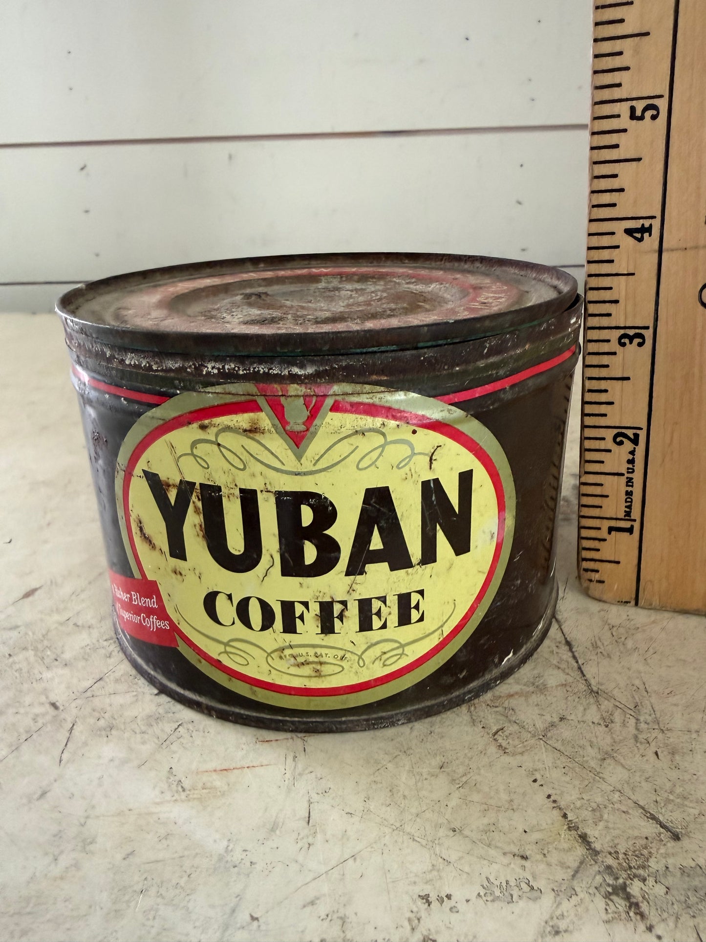 Vintage Yuban Coffee Tin
