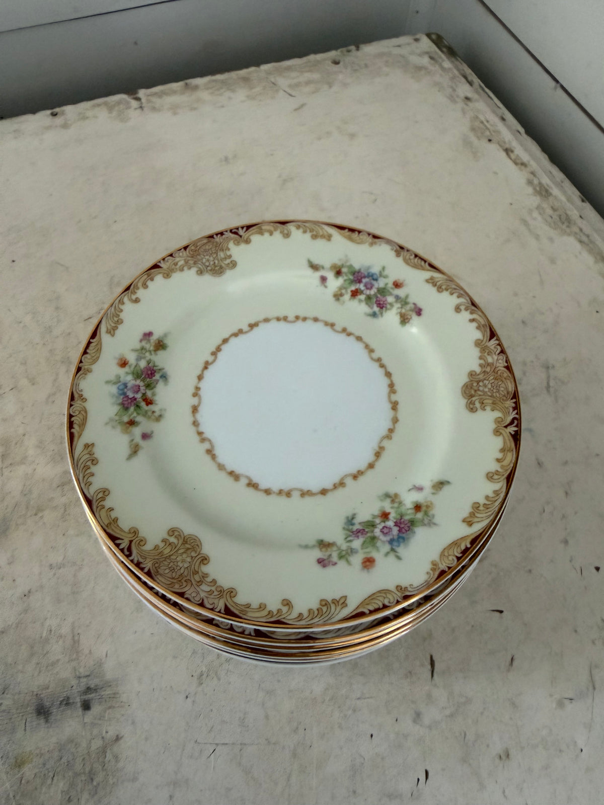Vintage Noritake China - gold trim -occupied Japan - sold individually