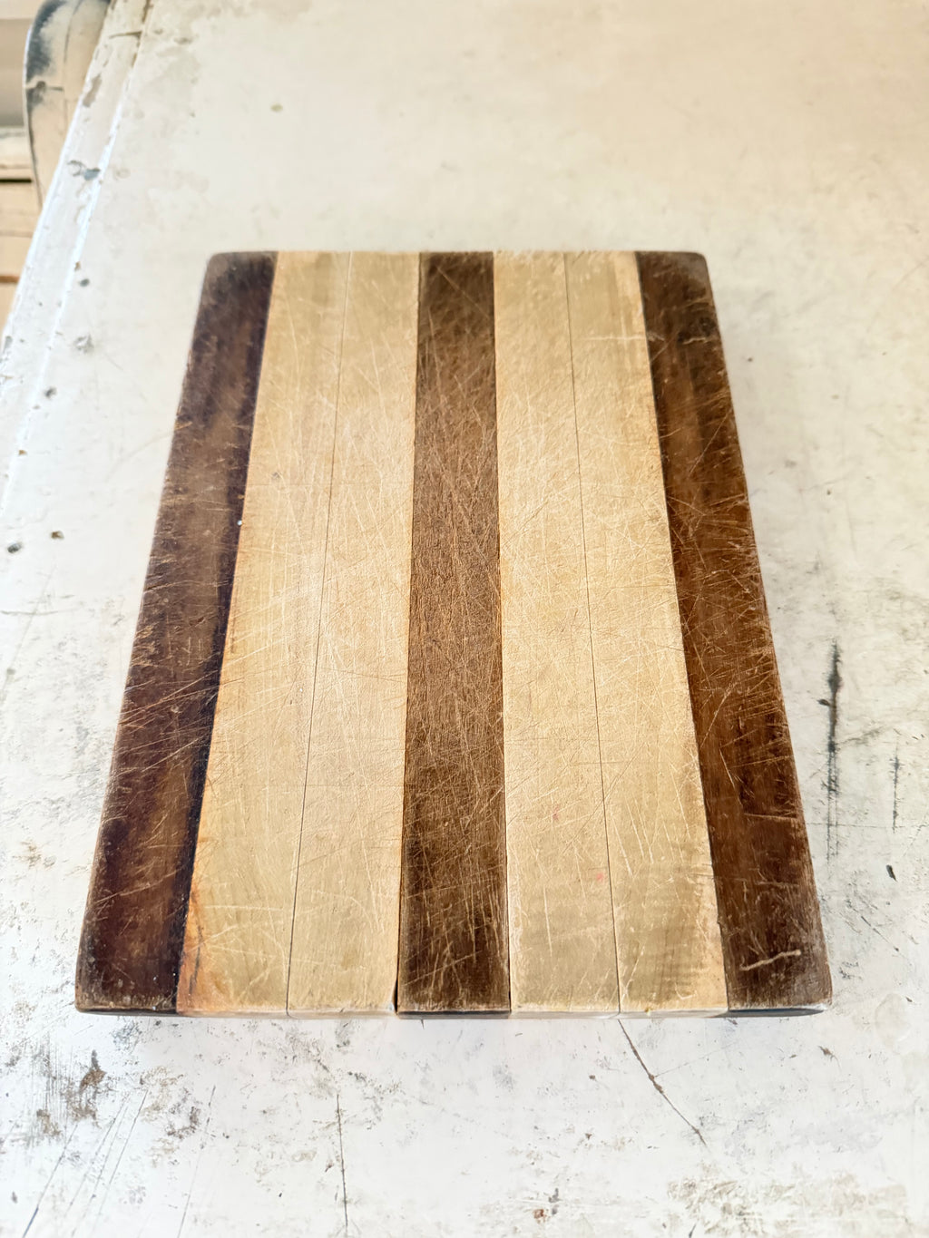 Medium Laminated Walnut and Maple Cutting Board - Will Get Oiled