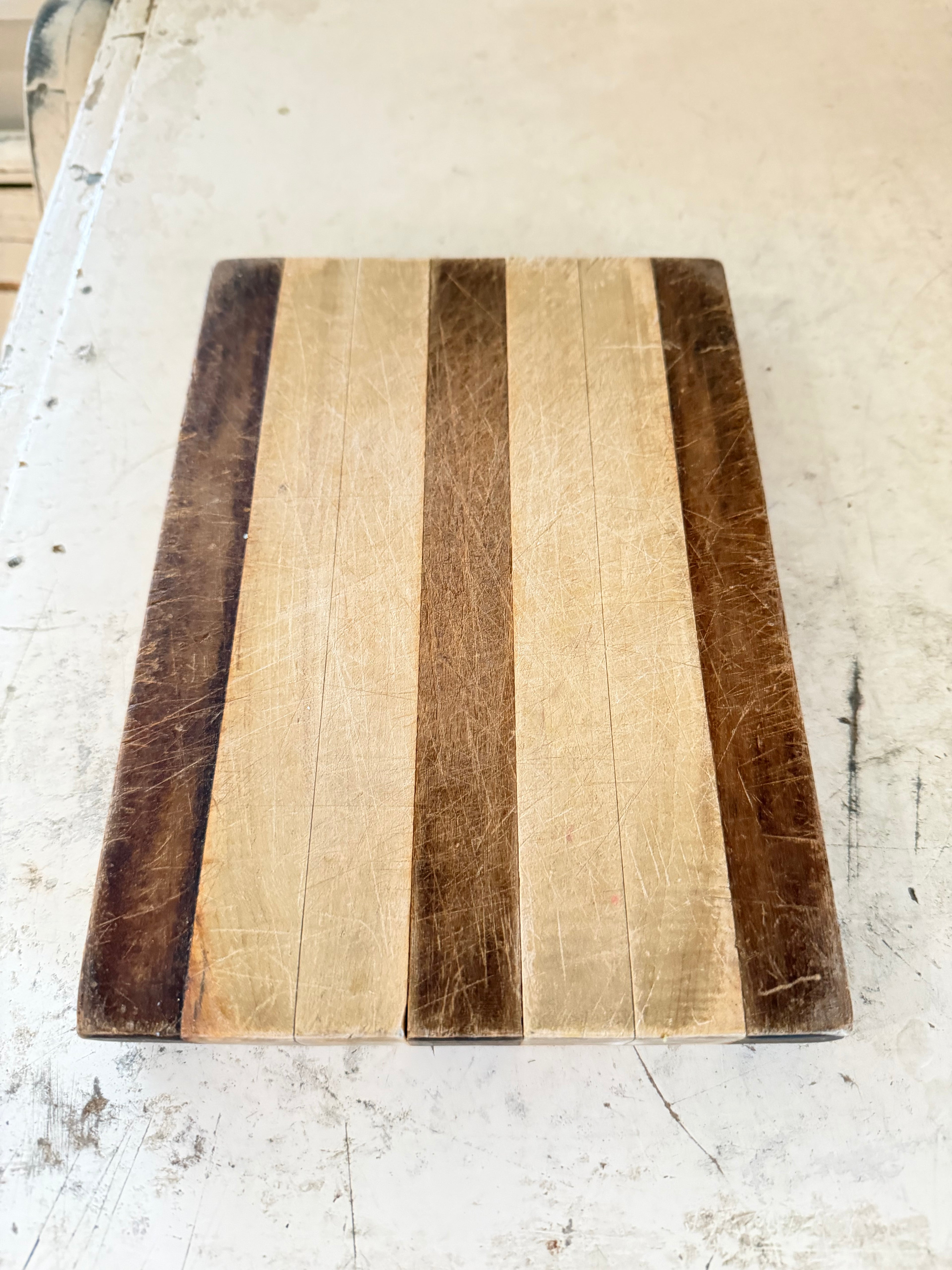Medium Laminated Walnut and Maple Cutting Board - Will Get Oiled