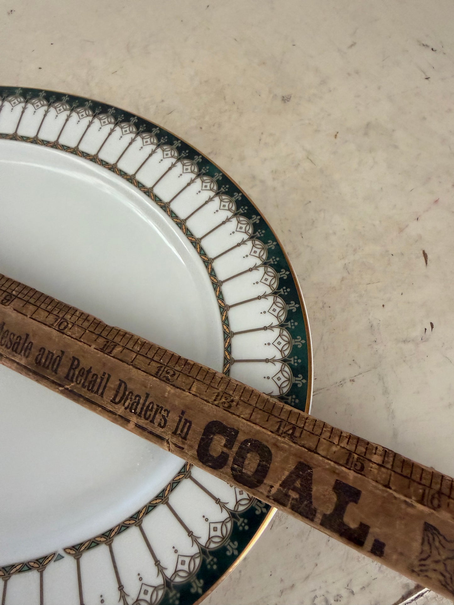 Nikko Fine China oval platter features the "Emeraude" pattern