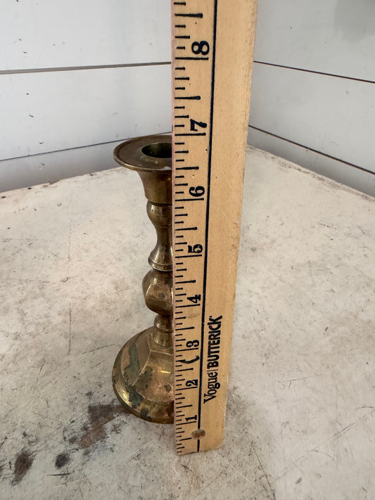 Brass candlestick