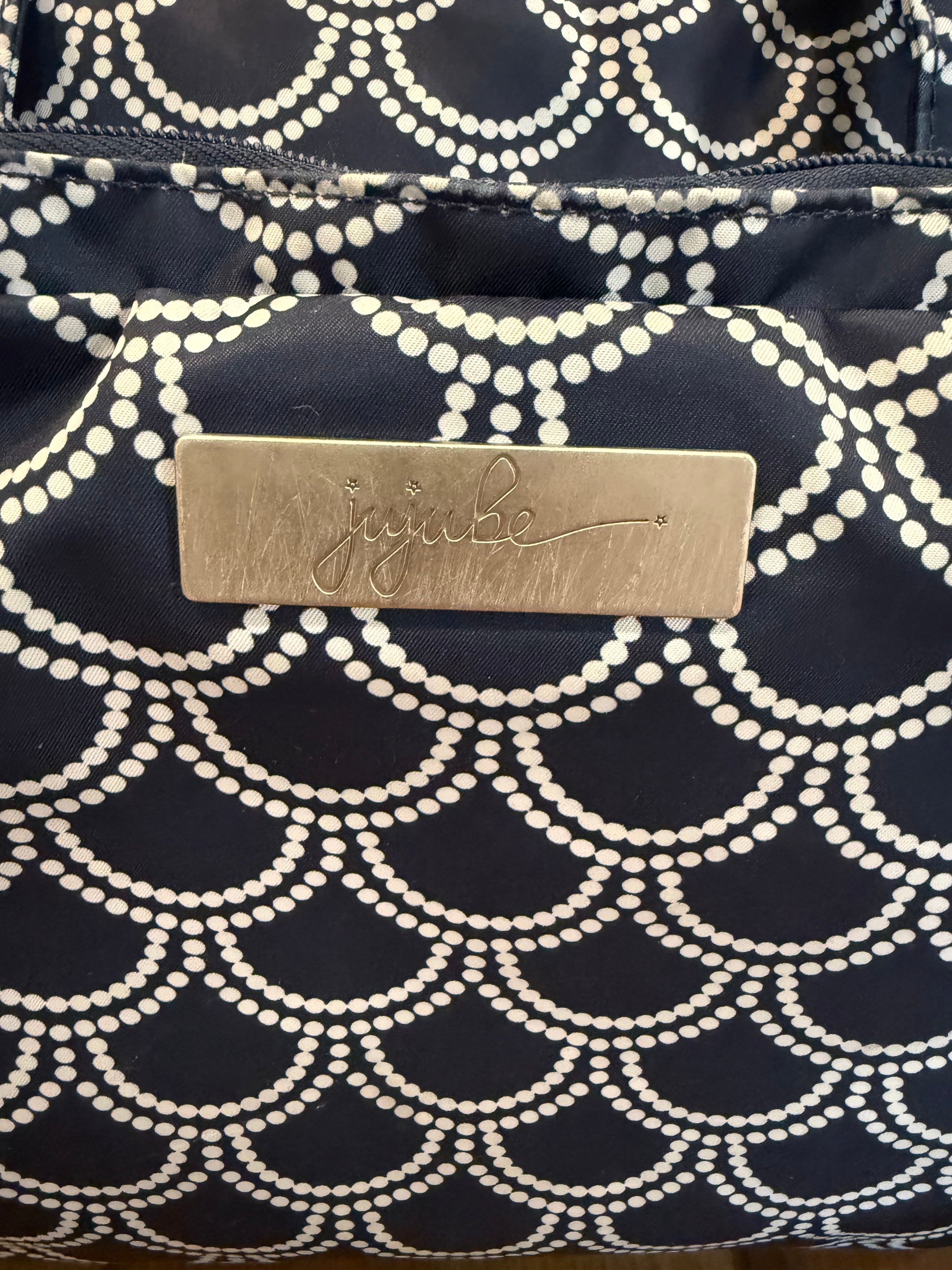 jujube Be Prepared Large Diaper Bag With Changing Pad - washed and good condition