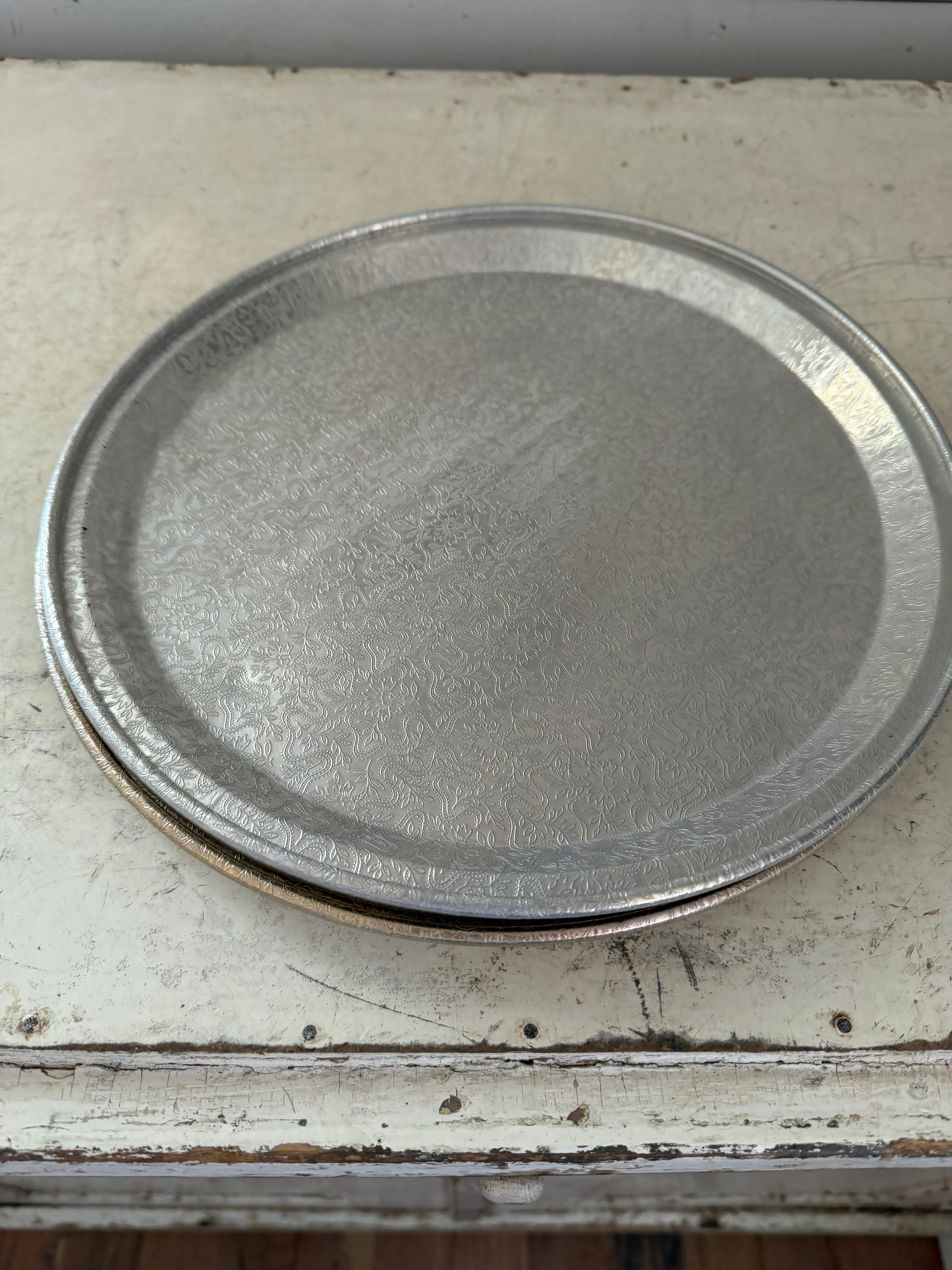 Aluminum Embossed Tray Sold individually
