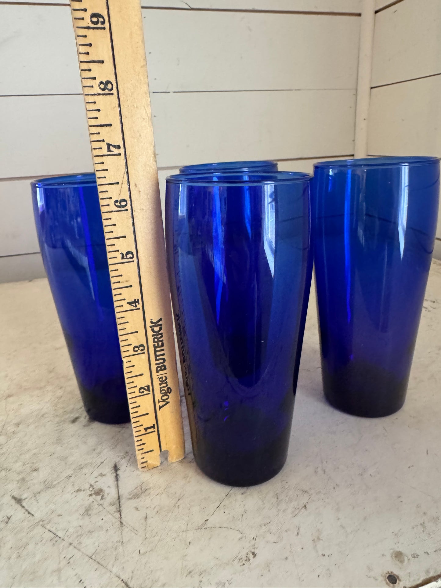 Cobalt Blue Tumblers - Sold Individually