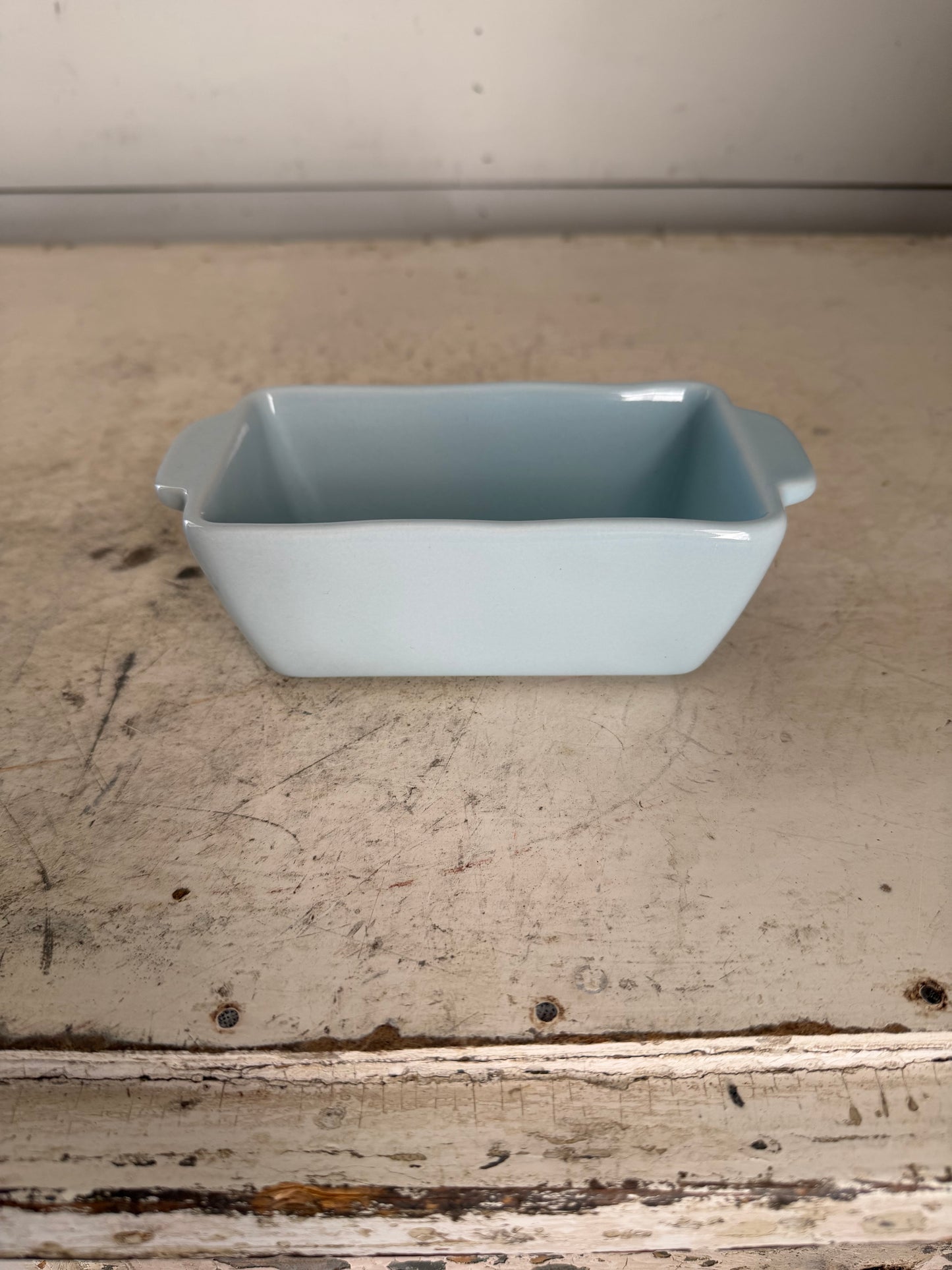 Rae Dunn by Magenta "baking through the snow" mini loaf pan