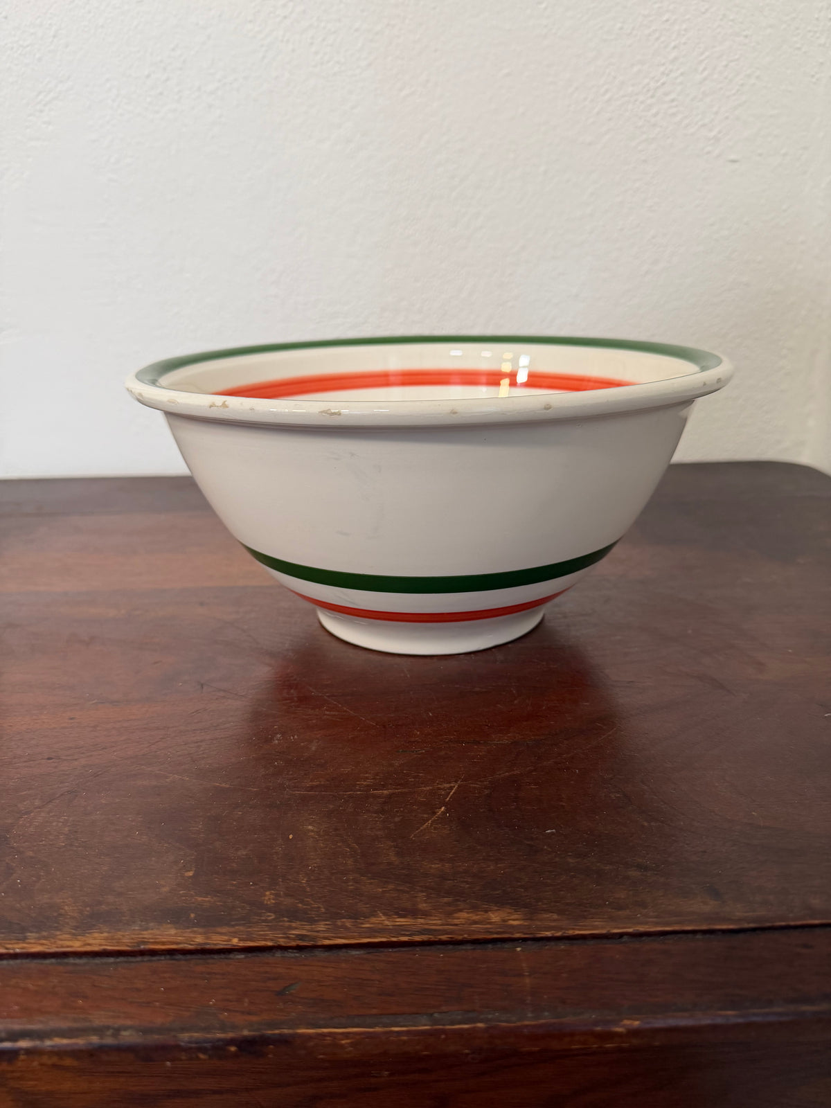 Vintage Ceramic Pasta Bowl Made In Italy