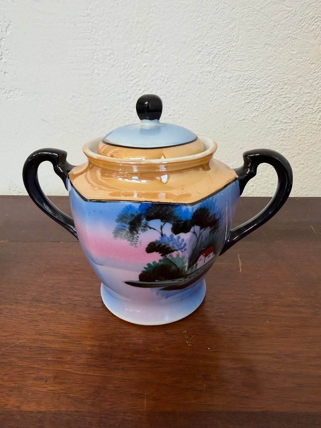 Vintage Japanese lusterware tea set - sold individually
