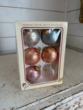 Vintage pastel ornaments