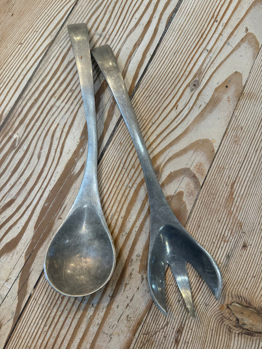 Metal Salad Servers