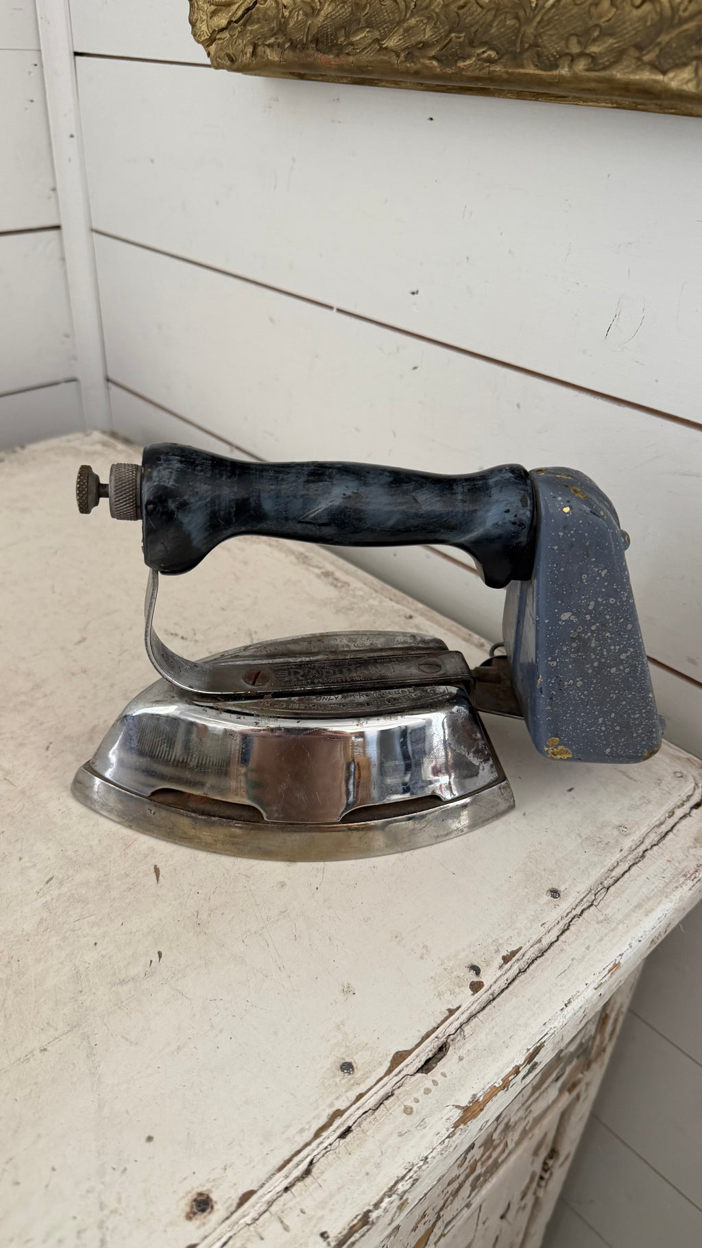 Ward "Quick Lighting" gasoline iron, dating back to at least December 1930 - Now For Home Decor