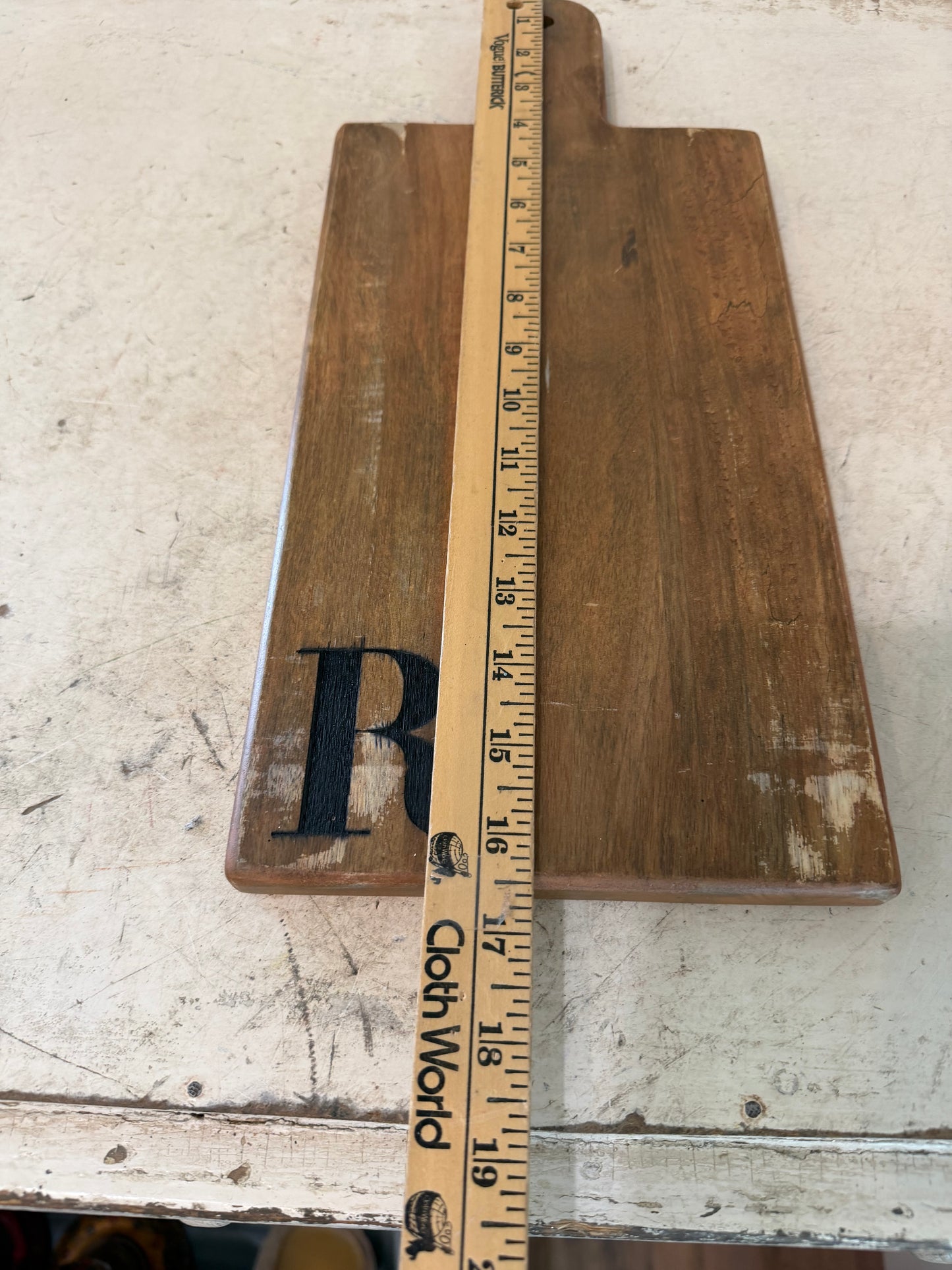 Cutting board will get makeover