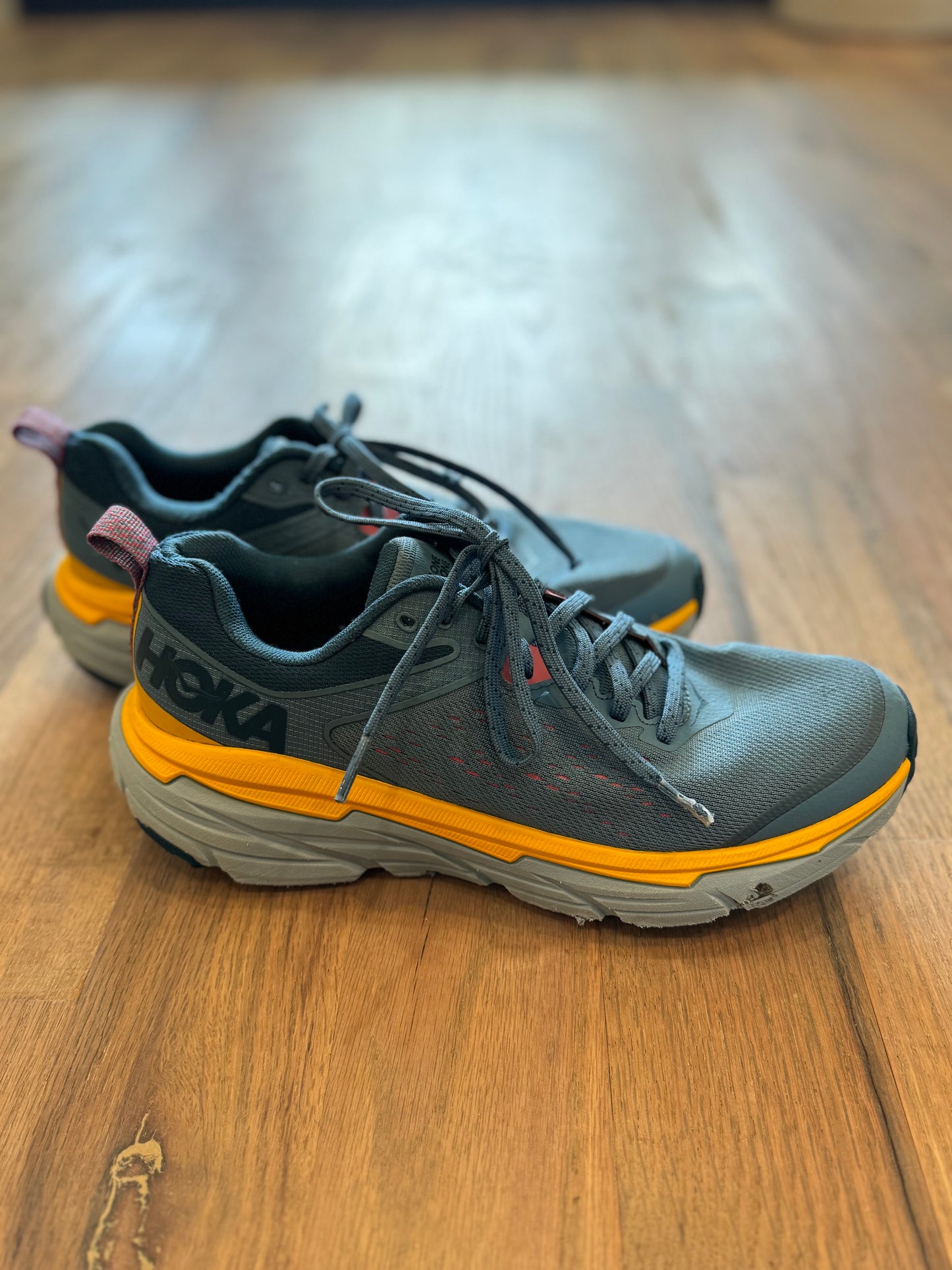 Hoka Size 8 Running Shoes - ran through washer