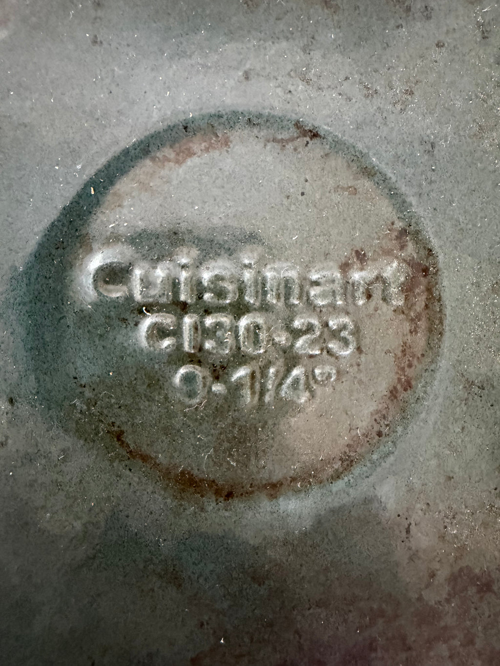 Cuisinart Chef Classic Teal Enamel Cast Iron Grill Pan - Will Get Re-Seasoned