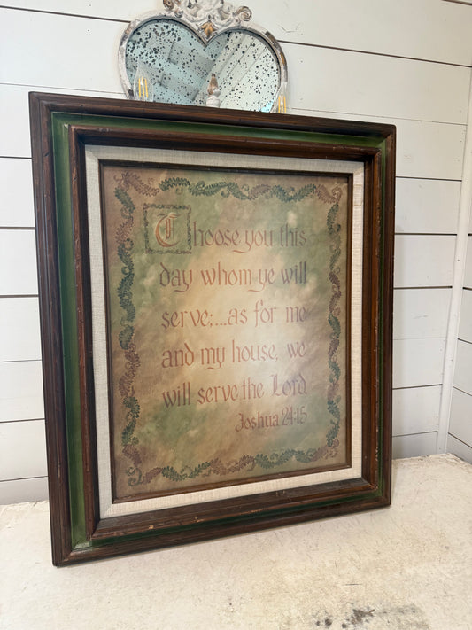 Oversized wood frame will get art and frame painted