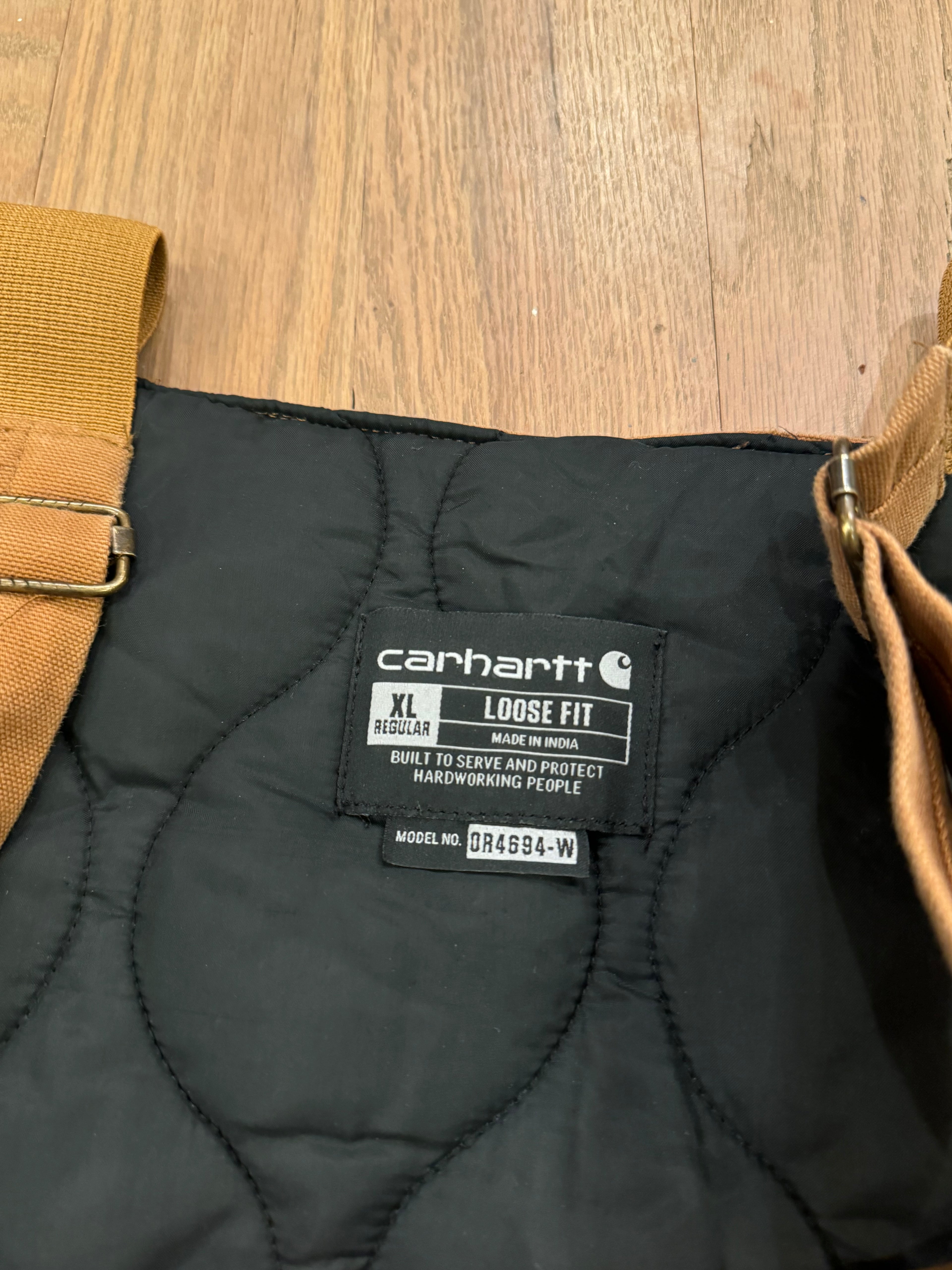 Level 4 Carhartt Bibbs Overall - Extra Large Womens